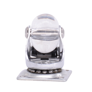 <span class=keywords><strong>Roulettes</strong></span> de 50 mm en polyuréthane pour usage léger, silencieuses, pivotantes, pour meubles et chaises de bureau - Product Image 4