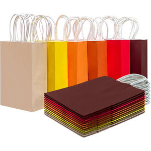 Bolsa de Papel Kraft de Bajo Precio, Bolsa de Papel Kraft con Logotipo Personalizado, Bolsa de Papel Kraft de Buena Calidad y Económica para Regalos y Compras - Product Image 1