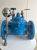 Vanne flottante télécommandée OEM pour réservoir d'eau, vanne de régulation automatique du niveau de liquide, vanne de remplissage hydraulique, port 4 pouces, modèle à 2 connexions
