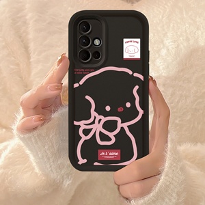Oem de lujo lindo perro suave TPU a prueba de golpes anticaída funda de teléfono móvil para Samsung Galaxy S21 S22 S23 S24 Plus ultra A73 <span class=keywords><strong>A23</strong></span> - Product Image 3