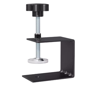 Abrazadera <span class=keywords><strong>de</strong></span> Acero Inoxidable con Revestimiento Plateado, Abrazadera en U para Mesa <span class=keywords><strong>de</strong></span> Acero, Abrazadera en C para Gabinete - Product Image 1