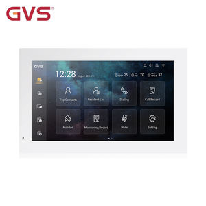 Système de sonnette vidéo SIP TCP <span class=keywords><strong>personnalisé</strong></span> GVS Factory 7 pouces avec interphone et résolution 1024x600 pour villa et hôtel - Product Image 2