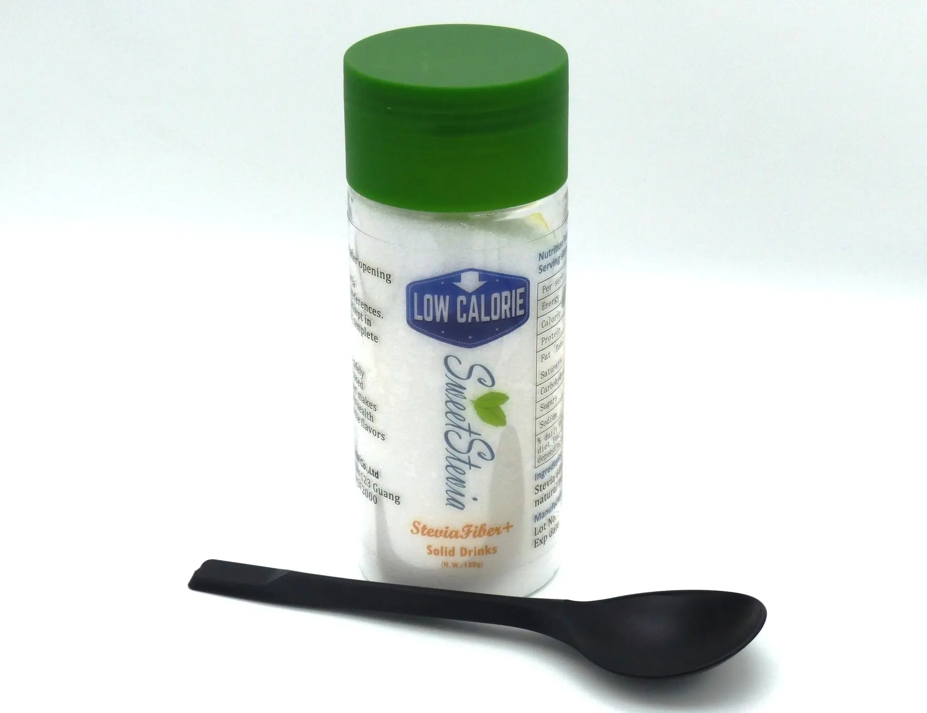 Todas las bebidas sólidas naturales de stevia con sabor a fruta soluble rápida con fibra dietética