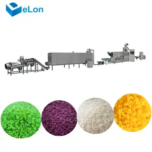 automatic artificial rice making machine fortified instant rice machine processing machine manufacturer