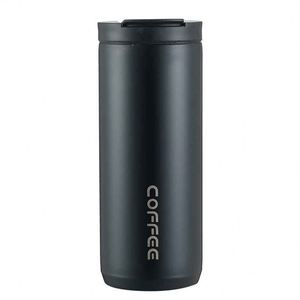 Adults Stainless Steel <b>Coffee</b> Mug With Modern Design and Vacuum Insulation - Product Image 1