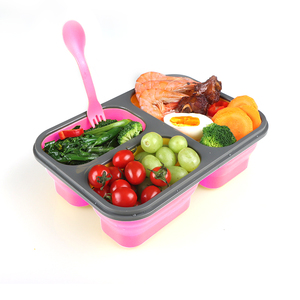 TGYW 2026 Nouveau Prix de Gros Boîte à Lunch Pliable en Silicone Portable à Un/Deux/Trois Compartiments - Product Image 3