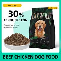 Nourriture sèche pour chiens en gros, hypoallergénique, avec du poulet comme ingrédient principal, nourriture saine spéciale pour chats et chiens avec étiquette privée