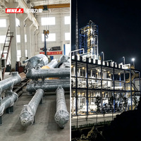 Machine de raffinage d'huile à pression variable pour la distillation et le traitement des huiles usagées brutes, des graisses de restauration et la production de diesel et d'essence standard