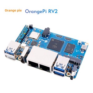Carte de développement Orange Pi RV2 à huit cœurs RISC-V avec deux ports Ethernet pour les créateurs de systèmes d'intelligence artificielle et d'IoT, ordinateur monocarte - Product Image 5
