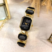 1462 5pcs Set Perhiasan Jam Tangan Wanita Set Jam Tangan Wanita Mewah Sederhana dan Modis Set Perhiasan Kotak