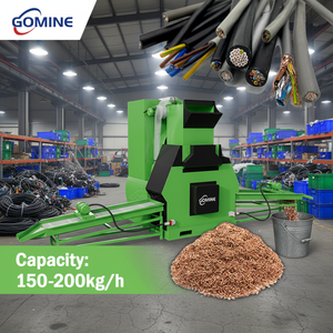 Ligne de granulation de cuivre GOMINE, machine de séparation de câbles et fils usagés, machine de granulation de fil de cuivre recyclé - Product Image 1