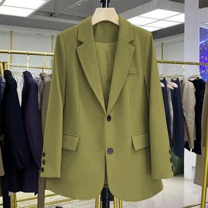 Completo scolastico da ragazza in 2 pezzi, giacca blazer con risvolto a punta e un bottone, pantaloni per la classe - Product Image 5