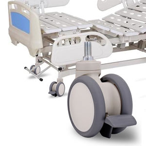 Baby Walker Lenkrad <span class=keywords><strong>100mm</strong></span> Medical <span class=keywords><strong>Twin</strong></span> Wheel Zentral verriegelung rollen für Kranken häuser mit Richtungs schloss - Product Image 6