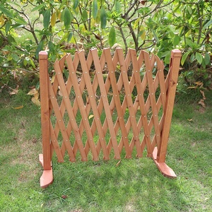 Gỗ Trellis Hàng Rào Gỗ Ngoài Trời Vườn Gỗ Rắn Gỗ Gấp Căng Hàng Rào - Product Image 5