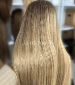 欧洲人发蕾丝丝绸底医用假发硅胶防滑未加工生人发白色女性医用假发 - Product Image 3