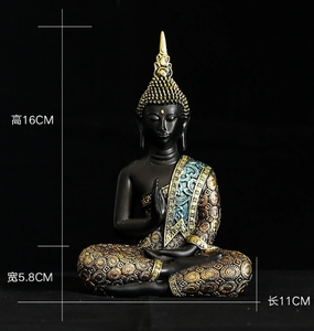 Gran oferta figuritas religiosas de Buda estatua de Dios hindú escultura de artes de resina para interiores Filipinas Tailandia para regalos Anime pintado - Product Image 5