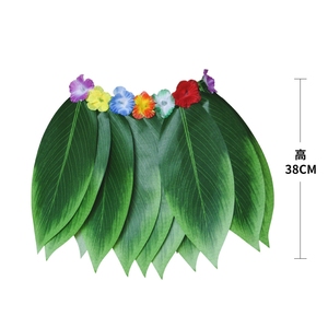 <span class=keywords><strong>Jupe</strong></span> <span class=keywords><strong>hawaïenne</strong></span> en herbe de <span class=keywords><strong>Hula</strong></span> pour hommes et femmes, vente en gros, <span class=keywords><strong>jupe</strong></span> en feuille, tenues de soirée Luau, nouvelle collection - Product Image 3