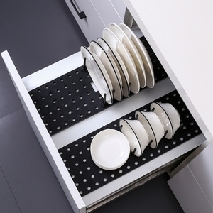 Sustainable Single-Tier <b>Kitchen</b> <b>Cupboard</b> Drawer Organizer Tray Drain Bowl Rack Standing Type Pegboard Accessory for Sink - Product Image 1