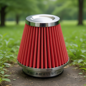Nuevo Filtro de Aire para Autos ZCQR DECO M0810, 118mmx155mm, Cono Rojo, Ajuste Universal - Product Image 2
