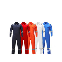 Combinaison de travail ignifuge en coton personnalisée, uniforme de travail, vêtements de travail réfléchissants, vêtements de travail haute visibilité, ignifuge, FRC, FR