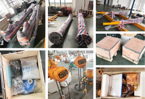 5t 6t10t Rotation Type Fixe 360 Degrés Entrepôt Jib Crane gire o guindaste de lanca de armazem tipo fixo graus pour Atelier - Product Image 5