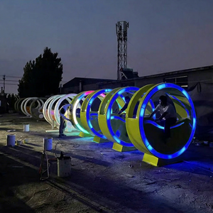 Bicicleta Interactiva para Niños con Generador de Luz, Equipo de Juegos para Patio, Plástico, para Niños de 5 a 7 Años - Product Image 1
