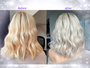 Private Label Service <strong>Silicone</strong> <strong>Free</strong> Sulfate <strong>Free</strong> Natural Purple <strong>Conditioner</strong> for Sliver Hair - Product Image 5
