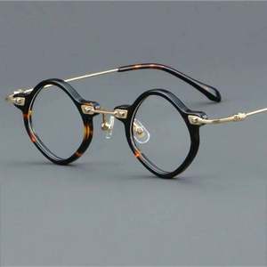 Gafas de Sol de Moda 2025 para Mujer, Coloridas, con Marco Pequeño de Acetato, Forma de Polígono y Rombo - Product Image 1