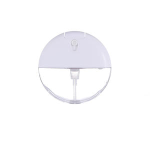 Botellas de spray de plástico para Perfume de forma redonda vacías de 30ml, 1oz, tarjeta PETG portátil, atomizador de niebla fina, embalaje de Perfume - Product Image 4