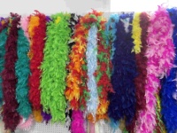 Plume artisanale moelleuse 40g 60g 80g 100g, Boa en plumes de dinde 2 Yards pour robe, costume, décoration de mariage et de fête