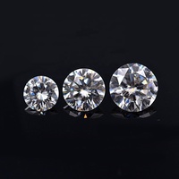 Wuzhou Baifu bijoux 8H & 8A coupe diamant en vrac très brillant D E F couleur moissanite diamant pour bagues