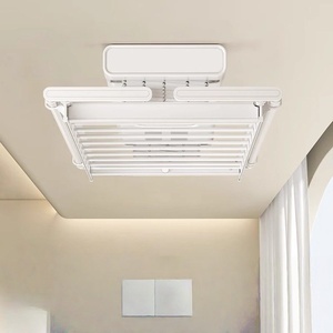 Small balcony indoor voice home lifting telescopic <b>lighting</b> intelligent electric drying rack - Product Image 4