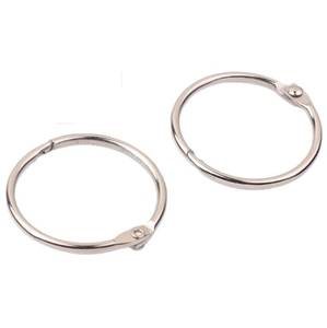 35mm 38mm Nickel Plated Key <strong>Ring</strong> Metal Loose Leaf Binder <strong>Ring</strong> Book <strong>Split</strong> <strong>Rings</strong> - Product Image 5