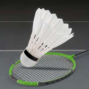 Volant en plumes d'oie de haute qualité modèle Original classe a avec tête en liège Super Durable pour le sport de <span class=keywords><strong>badminton</strong></span> - Product Image 3