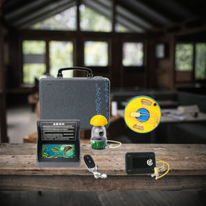 Détecteur de poissons portable sans fil avec <span class=keywords><strong>sonar</strong></span>, écran LCD, étanche IP68, autonomie de 8 à 10 heures pour la pêche en eau salée et la chasse au poisson - Product Image 3