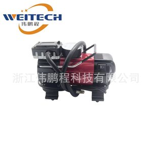 Compresor de Aire para Neumáticos Weitech de 12V, Monocilíndrico, con Manómetro Analógico, Bomba de Aire Portátil para Automóvil - Product Image 2