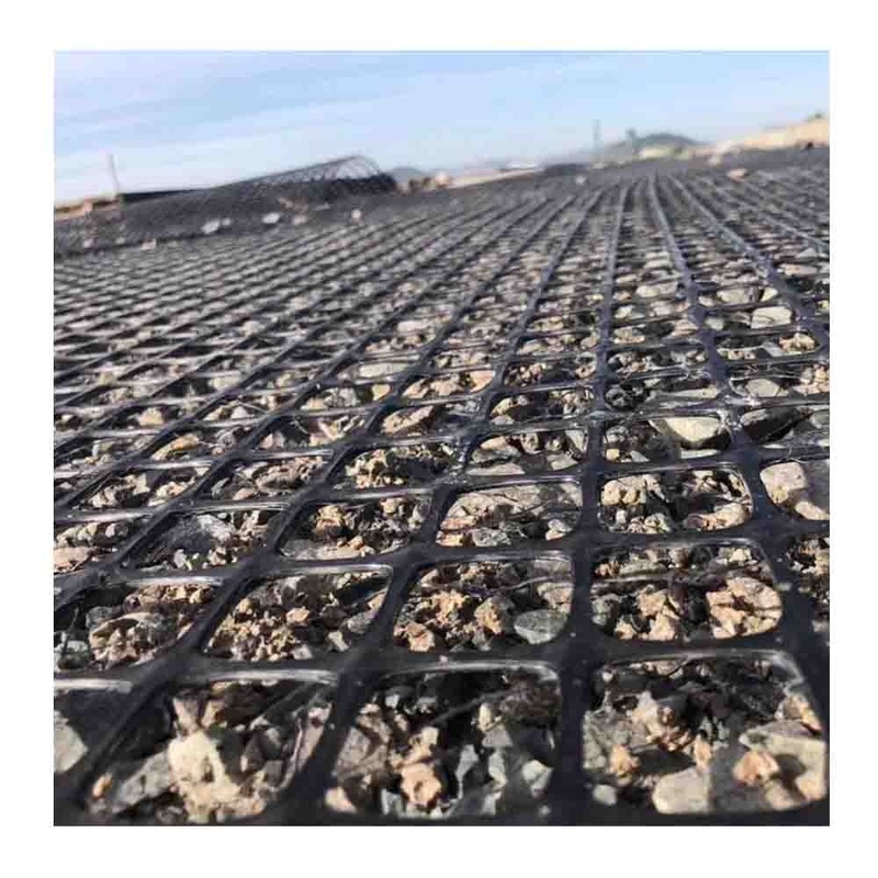 High Tensile Strength HDPE Biaxial Geogrid