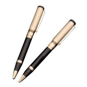 High Quality Custom Business Signature Metal Ballpoint <b>Pen</b> Black Luxury Customizable Logo Office Work 1.0mm Writing Width - Product Image 1