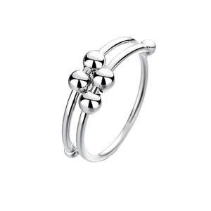 Anillos giratorios para la ansiedad para hombre y mujer, <span class=keywords><strong>anillo</strong></span> antiestrés ajustable, espiral antiestrés, joyería giratoria - Product Image 2