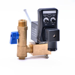 Haute qualité 1/2 pouces compresseur d'air électrovanne de vidange électrique avec minuterie contrôle de vanne d'eau <span class=keywords><strong>Mam</strong></span> contrôleur <span class=keywords><strong>0</strong></span> ~ 16bar - Product Image 2