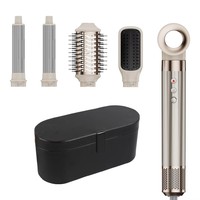 Sikat Udara Panas 5 in 1 Multifungsi Alat Penata Rambut Secardor De Pelo Inoic Cepillo Alisador De Pelo Multi Styler dengan Kotak