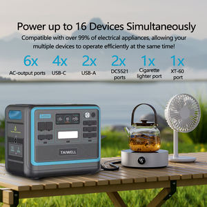 Generador Solar de 2400W, Estación de Energía Portátil para Aventuras al Aire Libre, Alimenta tu Refrigerador, Dron y Todos tus Dispositivos - Product Image 5