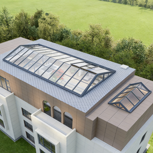 Véranda autoportante en aluminium lumineuse, Jardin d'hiver, Solarium, Couvertures de terrasse, Serre extérieure en verre, Écologique, Chambre, Cuisine - Product Image 3