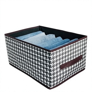 Organisateur de vêtements pliable en tissu pour placard et armoire, idéal pour ranger vêtements, pantalons et jeans - Offre Spéciale - Product Image 1