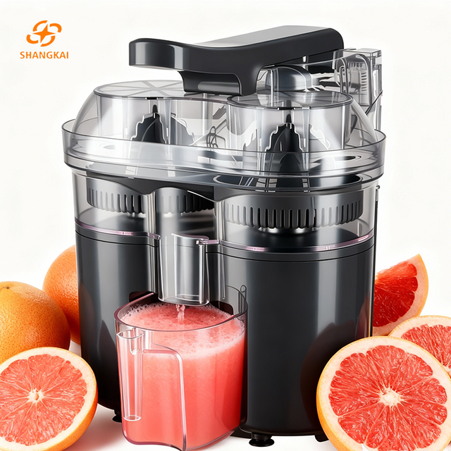 Dual Head Electric Citrus Juicer 1.5L 280W Copper Motor Orange Lemon Grapefruit Squeezer 220-240V 110V Detachable Easy Clean