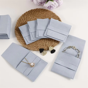 Microfiber Jewelry Pouches, Envelope Jewelry Packaging Bag, Jewelry Packaging Bag <b>No</b> <b>logo</b> - Product Image 6
