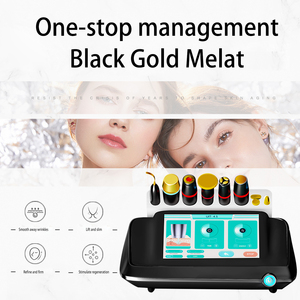 พร้อมส่ง Black Gold Melat ระบบต่อต้านริ้วรอย อุปกรณ์ยกกระชับไร้ความเจ็บปวด ยกกระชับใบหน้าได้ทันที - Product Image 5
