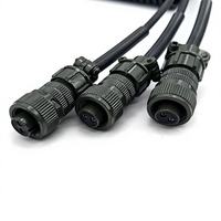 Connecteur circulaire fileté M/F 2 broches MIL-C-5015 MS3106A 10SL-4S en aluminium plaqué argent IP67 pour capteur, moteur, accéléromètre