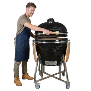 Parrilla Kamado <span class=keywords><strong>de</strong></span> Cerámica <span class=keywords><strong>de</strong></span> 29 Pulgadas, Marca AUPLEX, Fabricada por OEM, para Asar a la Brasa en el Jardín o la Cocina - Product Image 1