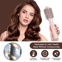 MeStar-Sèche-cheveux multifonction, fer à boucler rotatif automatique, brosse à air chaud